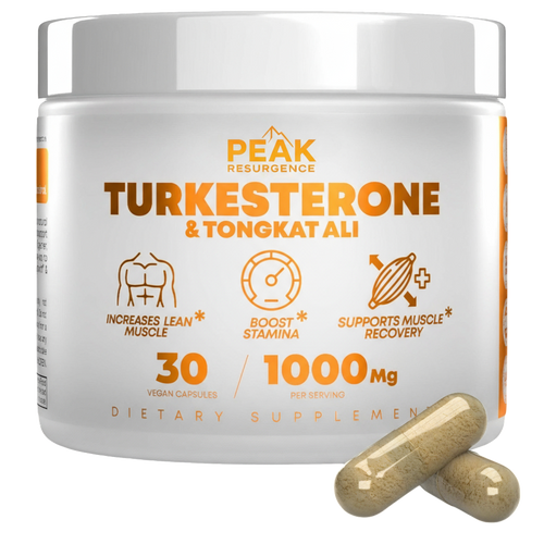 Turkesterone & Tongkat Ali 1000mg
