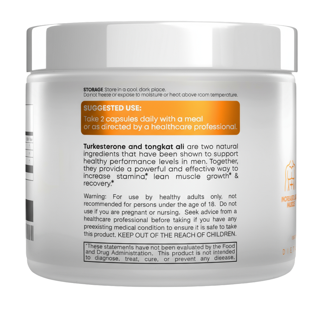 Turkesterone & Tongkat Ali 1000mg