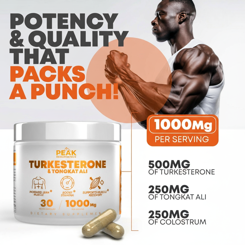 Turkesterone & Tongkat Ali 1000mg